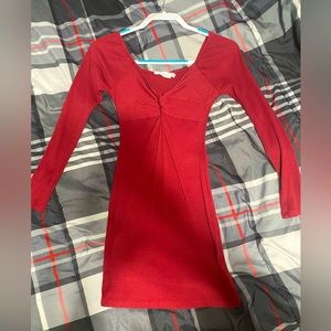 Off the shoulder tight dress